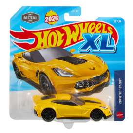 Corvette  - C7 Z06 2016 yellow - 1:43 - Hotwheels - JLJ49 - hwmvJLJ49 | Toms Modelautos
