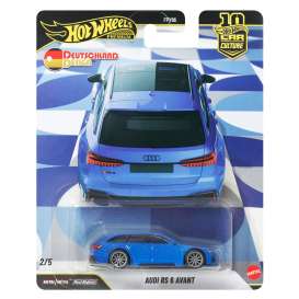 Audi  - RS6 Avant 2020 blue - 1:64 - Hotwheels - JKF43 - hwmvJKF43 | Toms Modelautos