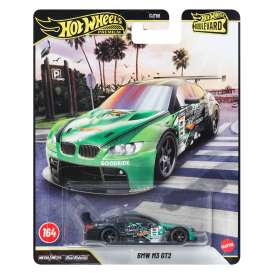 BMW  - M3 GT2 green/black  - 1:64 - Hotwheels - JBL27 - hwmvJBL27 | Toms Modelautos