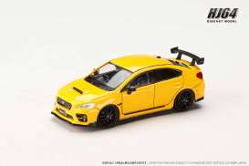 Subaru  - S207 NBR yellow - 1:64 - Hobby Japan - HJ643068Y - HJ643068Y | Toms Modelautos