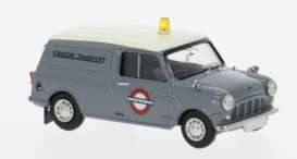 Austin Mini - Countryman 1960 grey/white - 1:87 - Brekina - BRE15370 - brek15370 | Toms Modelautos