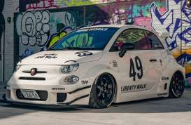 Fiat  -  500 Abarth  2025 white - 1:18 - Solido - 1815401 - soli1815401 | Toms Modelautos