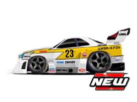 Nissan  - Skyline GT-R 1999 white/yellow - 1:64 - Maisto - 15526-15607 - mai15526-15607 | Toms Modelautos