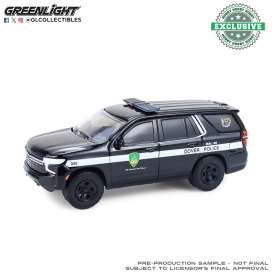 Chevrolet  - Tahoe  2024 black - 1:64 - GreenLight - 30549 - gl30549 | Toms Modelautos