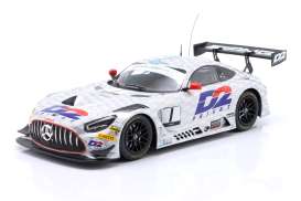 Mercedes Benz  - AMG 2023 white/blue/red - 1:18 - IXO Models - LEGT18-23BRI004 - LEGT18-23BRI004 | Toms Modelautos