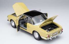 Volkswagen  - Karmann Ghia Typ 34  yellow/black - 1:18 - Norev - 188647 - nor188647 | Toms Modelautos
