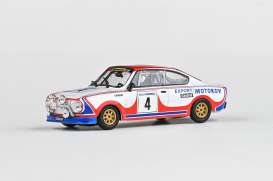 Skoda  - 130 RS 1977 white/red/blue - 1:43 - Abrex - 143XABS-501TL - ab143XABS-501TL | Toms Modelautos