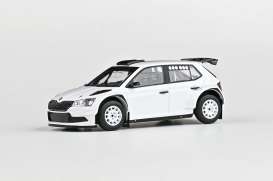 Skoda  - Fabia III FL Rally2 Evo  2019 white - 1:43 - Abrex - 143XAB-606Eg - ab143XAB-606Eg | Toms Modelautos