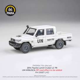Toyota  - Land Cruiser 2014 white - 1:64 - Para64 - 55687 - pa55687 | Toms Modelautos
