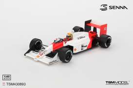 McLaren  - MP 4/4 1988 white/red - 1:43 - TrueScale - TSM430893 - TSM430893 | Toms Modelautos