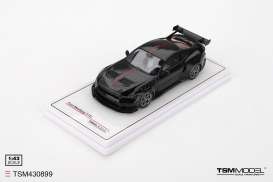 Ford  - Mustang 2025 black - 1:43 - TrueScale - TSM430899 - TSM430899 | Toms Modelautos