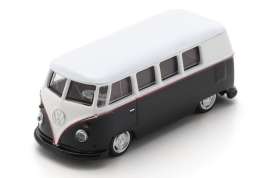 Volkswagen  - T1 Lowrider white/black - 1:64 - Schuco - S64U00010 - schucoS64U00010 | Toms Modelautos