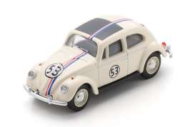 Volkswagen  - Kever cream/red/blue - 1:64 - Schuco - S64U00015 - schucoS64U00015 | Toms Modelautos