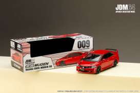 Honda  - Civic red - 1:64 - Hobby Japan - HJDM009-15 - HJDM009-15 | Toms Modelautos