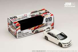 Honda  - Civic white - 1:64 - Hobby Japan - HJDM010-16 - HJDM010-16 | Toms Modelautos