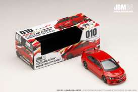 Honda  - Civic red - 1:64 - Hobby Japan - HJDM010-18 - HJDM010-18 | Toms Modelautos