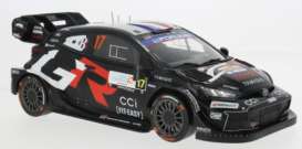 Toyota  - Yaris 2025 black - 1:18 - IXO Models - 1009849 - ixo18rmc249B | Toms Modelautos