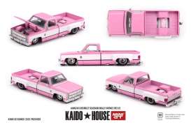 Chevrolet  - Silverado 1980 pink/white - 1:64 - Mini GT - KHMG243 - MGTKHMG243 | Toms Modelautos