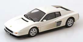 Ferrari  - Testarossa 1986 white - 1:18 - KK - Scale - 180514 - kkdc180514 | Toms Modelautos