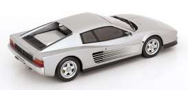 Ferrari  - Testarossa 1986 silver - 1:18 - KK - Scale - 180515 - kkdc180515 | Toms Modelautos