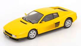 Ferrari  - Testarossa 1986 yellow - 1:18 - KK - Scale - 180517 - kkdc180517 | Toms Modelautos