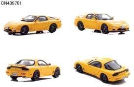 Mazda  - RX-7 Type RZ (FD3S) 1997 yellow - 1:43 - Carnel - CN439701 - CN439701 | Toms Modelautos