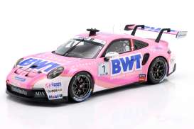 Porsche  - 911 GT3 2023 pink - 1:18 - IXO Models - LEGT18-23CUP002 - LEGT18-23CUP002 | Toms Modelautos
