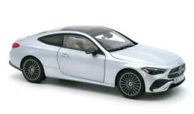 Mercedes Benz  - CLE Coupe 2024 silver - 1:18 - Norev - 183939 - nor183939 | Toms Modelautos