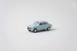 Peugeot  - 204 1967 sky blue - 1:87 - Norev - 472418 - nor472418 | Toms Modelautos