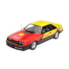 Ford  - Mustang Fastback 1980 yellow/red - 1:18 - GreenLight - 13727 - gl13727 | Toms Modelautos
