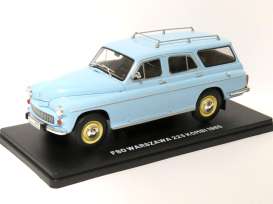 FSO  - Warszawa 223 Kombi 1985 blue - 1:24 - Magazine Models - G1374044 - mag24FSO | Toms Modelautos