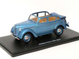 Moskvitch  - 400 1947 blue - 1:24 - Magazine Models - G1374045 - mag24Moskvich | Toms Modelautos