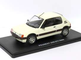 Peugeot  - 205 GTI 1986 cream - 1:24 - Magazine Models - G1374048 - mag24Peugeot205 | Toms Modelautos
