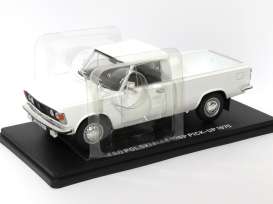 FSO  - Polski Fiat 125P  1975 white - 1:24 - Magazine Models - G1374052 - mag24FSOPolski | Toms Modelautos