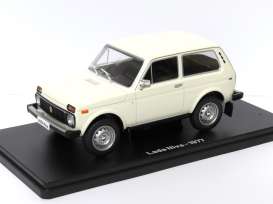 Lada  - Niva 1977 white - 1:24 - Magazine Models - G1374074 - mag24Niva | Toms Modelautos