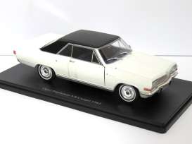 Opel  - Diplomat V8 Coupe 1965 white/black - 1:24 - Magazine Models - 24Diplomat - mag24Diplomat | Toms Modelautos