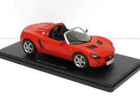 Opel  - Speedster 2001 red - 1:24 - Magazine Models - 24Speedster - mag24Speedster | Toms Modelautos