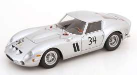 Ferrari  - 250 GTO 1963 silver - 1:12 - KK - Scale - DC120129 - kkdc120129 | Toms Modelautos