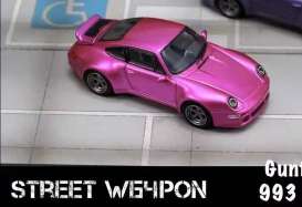 Porsche  - GW993 pink - 1:64 - Street Weapon - STW230 - STW230 | Toms Modelautos