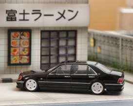 Mercedes Benz  - W140 black - 1:64 - Street Weapon - STW234 - STW234 | Toms Modelautos