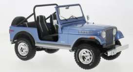 Jeep  - CJ-7 1980 blue - 1:18 - MCG - 275065 - MCG18553 | Toms Modelautos