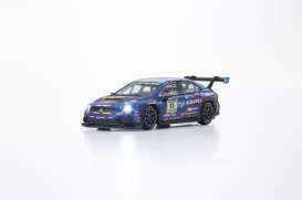 Subaru  - WRX 2024 blue/red - 1:64 - Kyosho - 07129N24E - KYO07129N24E | Toms Modelautos