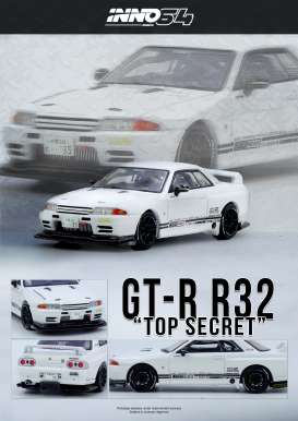 Nissan  - VR32 GT-R white - 1:64 - Inno Models - IN64-VR32TS-WHITE - IN64-VR32TS-WHITE | Toms Modelautos