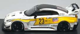 Nissan  - GT-R  white/yellow - 1:64 - My Model Collect - MMC640005M - MMC640005M | Toms Modelautos