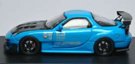 Mazda  - RX-7 blue - 1:64 - My Model Collect - MMC640012J - MMC640012J | Toms Modelautos