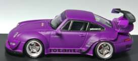 Porsche  - 993 matte purple - 1:64 - My Model Collect - MMC640023A - MMC640023A | Toms Modelautos