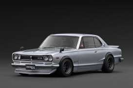 Nissan  - Skyline 2000 GT-R silver - 1:18 - Ignition - IG4031 - IG4031 | Toms Modelautos