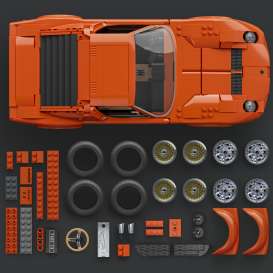 Lamborghini  - Miura P400 SV 1971 orange - 1:12 - Hotwheels Brick Shop - JHF61 - hwbsJHF61 | Toms Modelautos