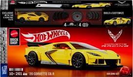 Corvette  - C8.R 2020 yellow - 1:32 - Hotwheels Brick Shop - JKR19 - hwbsJKR19 | Toms Modelautos