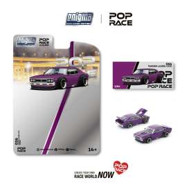 Datsun  - Laurel C130  purple - 1:64 - Pop Race Limited - PRE026 - PRE026 | Toms Modelautos